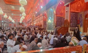 ایرانی ها در سالروز شهادت امام جعفر صادق (ع) در کربلای معلی عزاداری کردند 2
