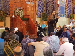 ایرانی ها در سالروز شهادت امام جعفر صادق (ع) در کربلای معلی عزاداری کردند 2