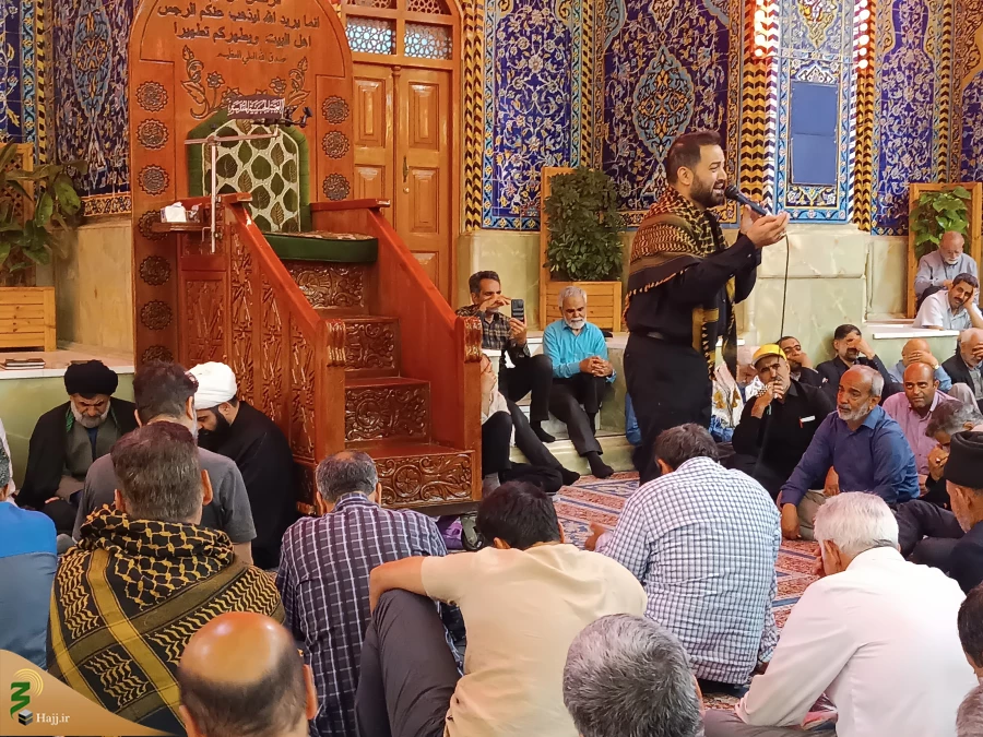 ایرانی ها در سالروز شهادت امام جعفر صادق (ع) در کربلای معلی عزاداری کردند 2