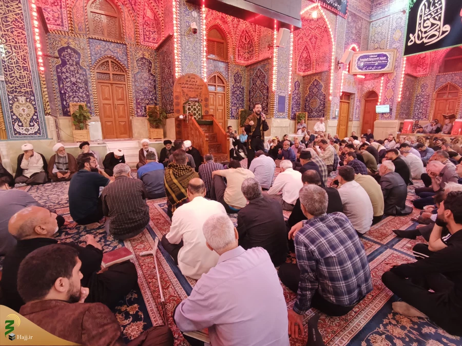 ایرانی ها در سالروز شهادت امام جعفر صادق (ع) در کربلای معلی عزاداری کردند 2