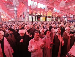 ایرانی ها در سالروز شهادت امام جعفر صادق (ع) در کربلای معلی عزاداری کردند 2
