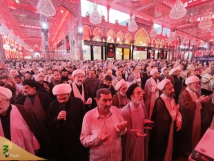 ایرانی ها در سالروز شهادت امام جعفر صادق (ع) در کربلای معلی عزاداری کردند 2