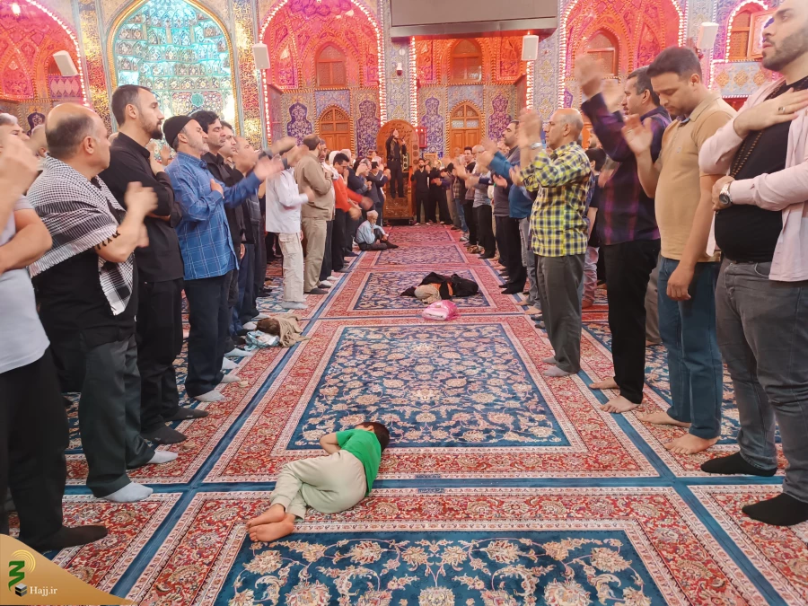 ایرانی ها در سالروز شهادت امام جعفر صادق (ع) در کربلای معلی عزاداری کردند 2