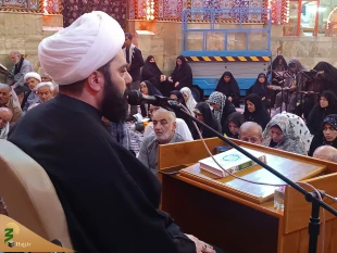 برگزاری دعای پرفیض ندبه در خیمه گاه حسینی  کربلای معلی 6