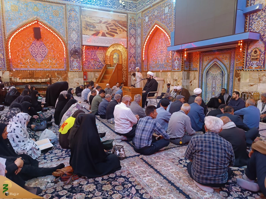 برگزاری دعای پرفیض ندبه در خیمه گاه حسینی  کربلای معلی 7