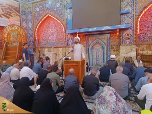 برگزاری دعای پرفیض ندبه در خیمه گاه حسینی  کربلای معلی 8