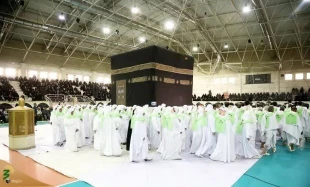 رئیس بعثة الحجاج الإیرانیین فی مؤتمر الحجاج بمحافظة قم: الحج فرصة لتقویة أواصر الأمة الإسلامیة و نصرة المظلومین. 3