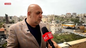  تمجید اهالی کرانه باختری از شعار بعثه حج ایران در حمایت از فلسطین + فیلم