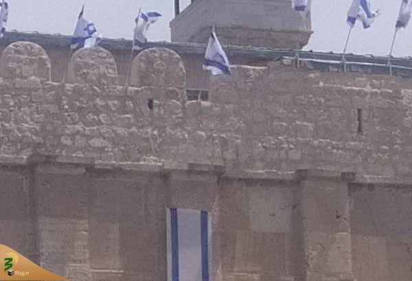 وزارت اوقاف فلسطین برافراشتن پرچم رژیم صهیونیستی بر مسجد ابراهیمی را محکوم کرد 2
