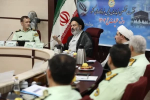 Supreme Leader's representative in Hajj and Pilgrimage affairs:
Preserving honor and dignity of pilgrims, most important goal of airport police
