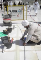  رازِ سردی و خنکی سنگ‌فرش مسجدالحرام و مسجدالنبی  2