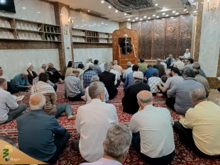مراسم جشن ولادت حضرت معصومه(س) در حرم حضرت عباس 2