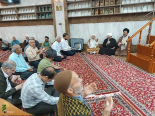 مراسم جشن ولادت حضرت معصومه(س) در حرم حضرت عباس 2