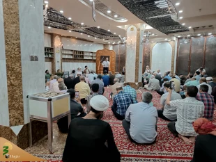 مراسم جشن ولادت حضرت معصومه(س) در حرم حضرت عباس 2
