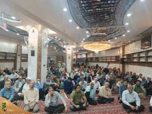 مراسم جشن ولادت حضرت معصومه(س) در حرم حضرت عباس 2