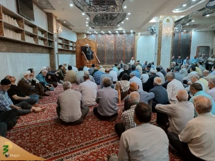 مراسم جشن ولادت حضرت معصومه(س) در حرم حضرت عباس 2