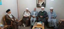 دیدار مسئول بعثه در نجف اشرف با نماینده ولی فقیه در عراق