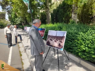 برگزاری نمایشگاه عکس «حریم یار» در حاشیه نمازجمعه تهران + عکس 6