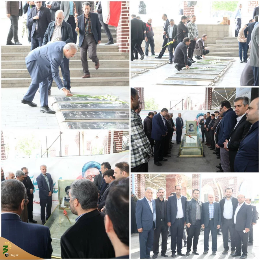 تجدید میثاق با شهدا در تبریز 3