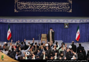 دیدار کارگزاران حج با رهبر انقلاب 8