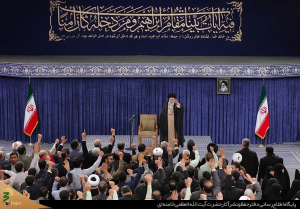 دیدار کارگزاران حج با رهبر انقلاب 8