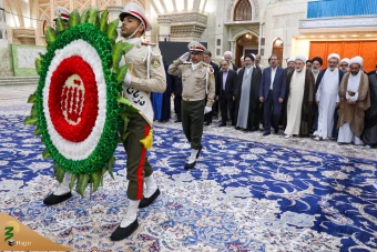  مراسم تجدید میثاق کارگزاران حج ۱۴۰۴ با آرمان های امام خمینی(ره) 2