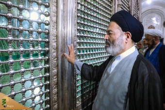  مراسم تجدید میثاق کارگزاران حج ۱۴۰۴ با آرمان های امام خمینی(ره) 9