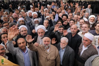  دیدار کارگزاران حج با رهبر معظم انقلاب  23