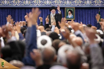  دیدار کارگزاران حج با رهبر معظم انقلاب  63