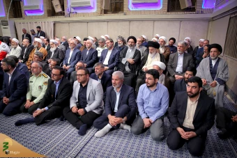  دیدار کارگزاران حج با رهبر معظم انقلاب  66
