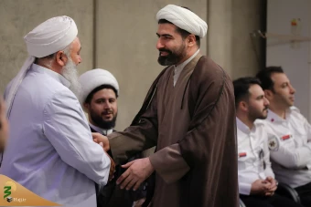  دیدار کارگزاران حج با رهبر معظم انقلاب  45