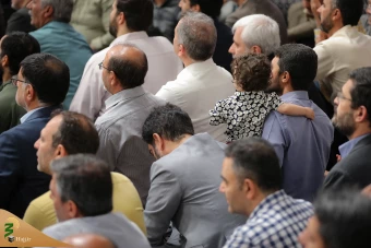  دیدار کارگزاران حج با رهبر معظم انقلاب  46
