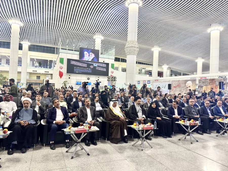 آیین افتتاحیه پروازهای حج تمتع ۱۴۰۴ آغاز شد 2