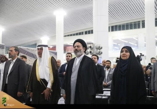 گزارش تصویری/ آئین معنوی بدرقه زائران بیت الله الحرام با حضور نماینده ولی فقیه 9