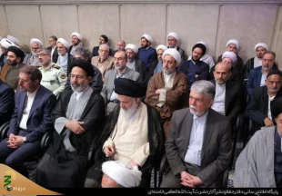 Hajj agents meet with the Leader of Revolution 9