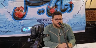 گزارش تصویری؛ اولین دعای کمیل زائران ایرانی در مدینه 12
