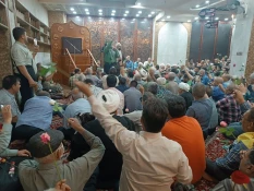 جشن میلاد امام رضا(ع) با حضور زائران ایرانی  در حرم الگوی بصیرت و وفاداری برگزار شد 2