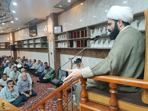 جشن میلاد امام رضا(ع) با حضور زائران ایرانی  در حرم الگوی بصیرت و وفاداری برگزار شد 2