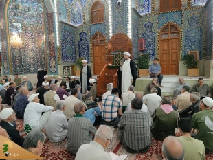 جشن میلاد امام رضا(ع) در حرم سید مظلومان و امام و سفینه النجات امت با حضور زائران ایرانی  و با استقبال زائرانی از ملیت های مختلف برگزار شد 2