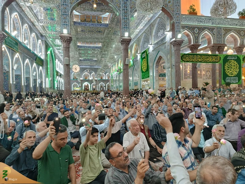 جشن میلاد امام رضا(ع) در حرم سید مظلومان و امام و سفینه النجات امت با حضور زائران ایرانی  و با استقبال زائرانی از ملیت های مختلف برگزار شد 16