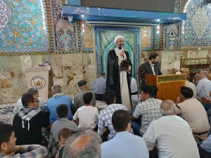 زمزمه دعای کمیل در خیمه گاه امام حسین(ع)