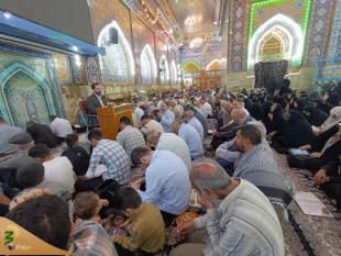 زمزمه دعای کمیل حضرت امیرالمومنین علیه السلام در خیمه گاه امام حسین(ع)، محل  زمزمه عاشقانه عاشقان امام حسین(ع) 3
