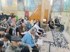 زمزمه دعای کمیل حضرت امیرالمومنین علیه السلام در خیمه گاه امام حسین(ع)، محل  زمزمه عاشقانه عاشقان امام حسین(ع) 7
