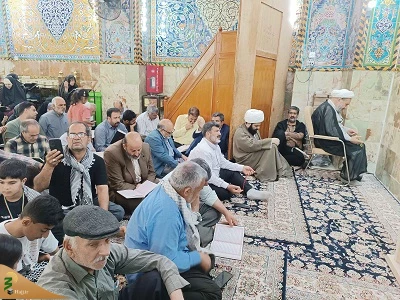 زمزمه دعای کمیل حضرت امیرالمومنین علیه السلام در خیمه گاه امام حسین(ع)، محل  زمزمه عاشقانه عاشقان امام حسین(ع) 7