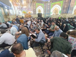 زمزمه دعای کمیل حضرت امیرالمومنین علیه السلام در خیمه گاه امام حسین(ع)، محل  زمزمه عاشقانه عاشقان امام حسین(ع) 8