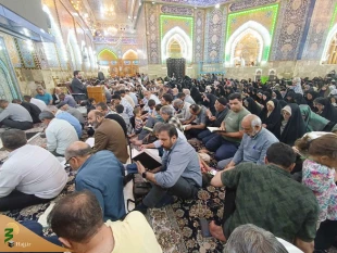 زمزمه دعای کمیل حضرت امیرالمومنین علیه السلام در خیمه گاه امام حسین(ع)، محل  زمزمه عاشقانه عاشقان امام حسین(ع) 8
