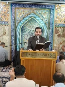 زمزمه دعای کمیل حضرت امیرالمومنین علیه السلام در خیمه گاه امام حسین(ع)، محل  زمزمه عاشقانه عاشقان امام حسین(ع) 9