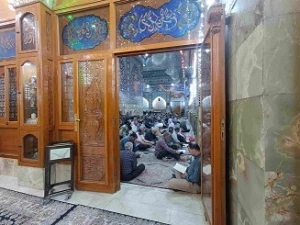 ندبه این هفته در جوار حرم امام حسین (ع) رنگ و بوی رضوی داشت