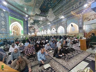 ندبه این هفته در در جوار حرم امام حسین (ع) رنگ و بوی رضوی داشت 2