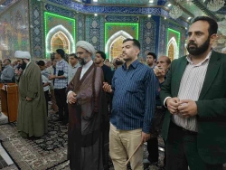 ندبه این هفته در در جوار حرم امام حسین (ع) رنگ و بوی رضوی داشت 2